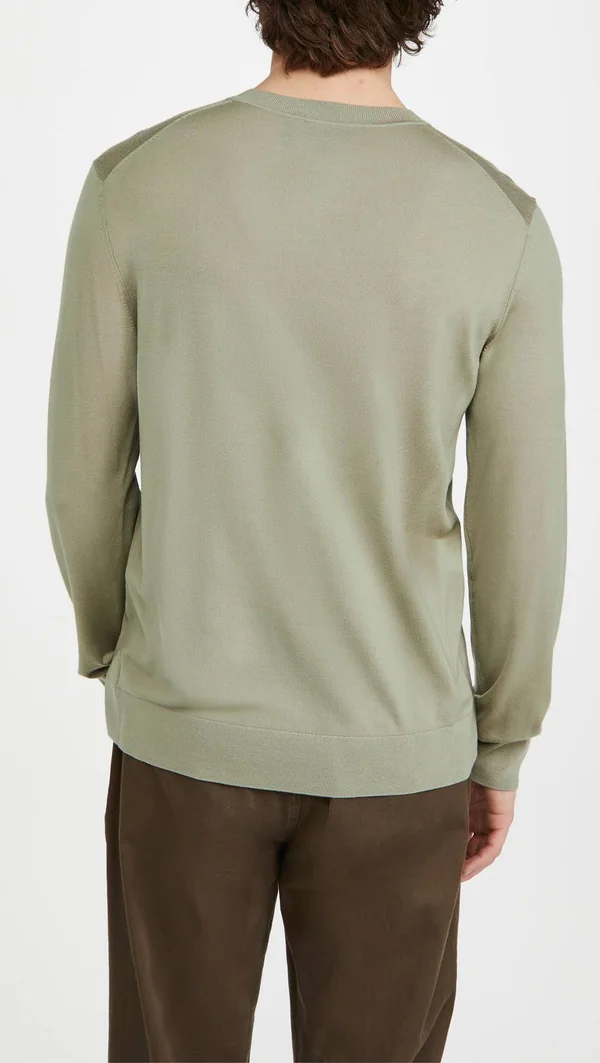 Theory Regal Crewneck Wool Sweater