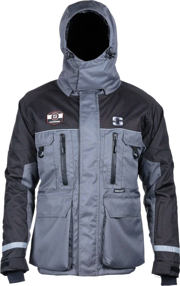 Striker Ice Hardwater Gray/Black Jacket