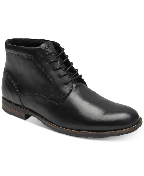 Rockport Mens Dustyn Chukka Boot - Size 10.5 - Black