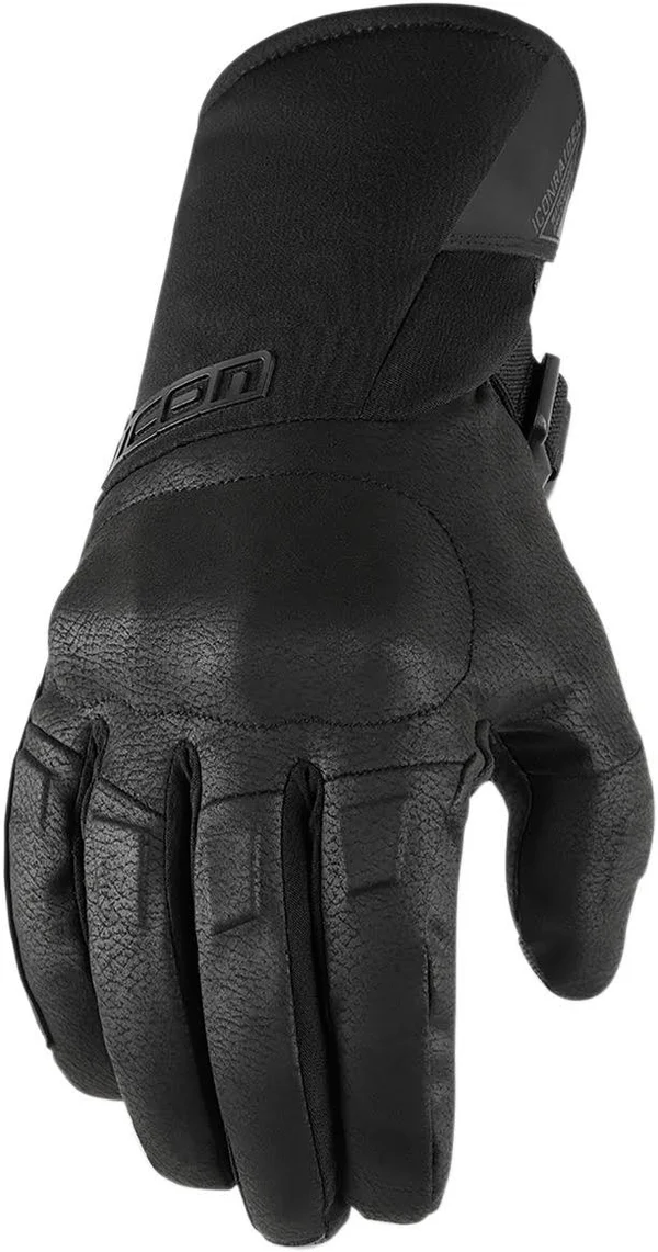 Icon Black Raiden Gloves