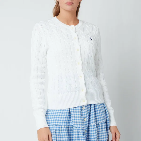 Polo Ralph Lauren Women's Cardigan - White - M