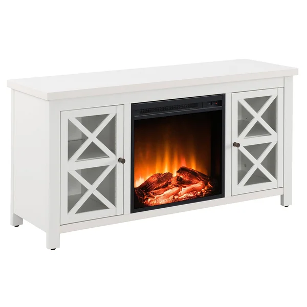 Henn & Hart TV0681 Colton White Oak TV Stand