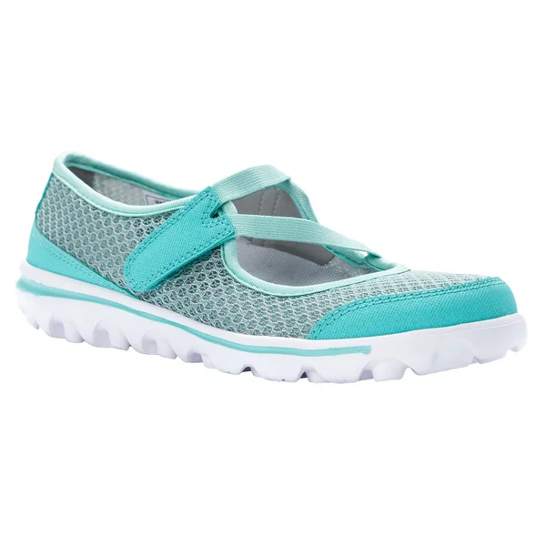 Propet Women's TravelActiv Jo Mary Jane - Size: 7, Turquoise Mesh