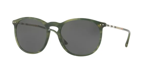 Burberry BE4250Q Sunglasses - Striped Green (365987)