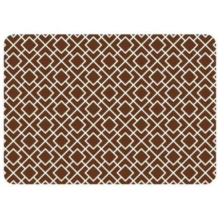 Red Barrel Studio Swofford Skid Resistant Kitchen Mat Color: Chocolate