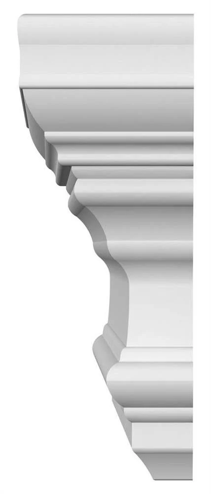 153 inch Bottom Width x 156 1/4 inch Top Width x 5 1/2 inchh x 1/2 inchp Seville Crosshead