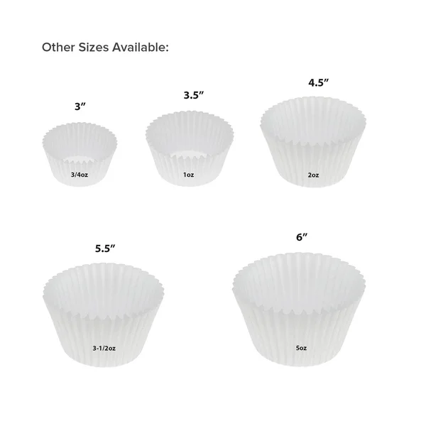Royal 6x22 Baking Cup, Case of 10, 000
