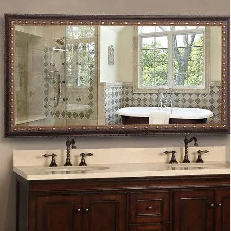 Darby Home Co Beland Bathroom/Vanity Mirror, Brown