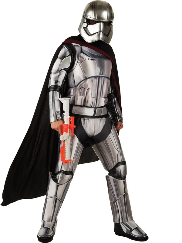 Rubies Costume Co Star Wars Episode VII Women's Captain Phasma Deluxe Men's Adult Halloween Costume - XL