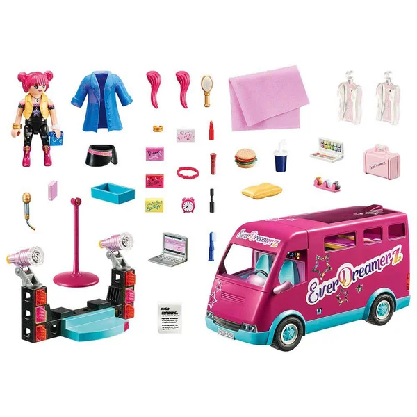 Playmobil 70152 EverDreamerz Tour Bus, 27 x 13 x 14.5 cm