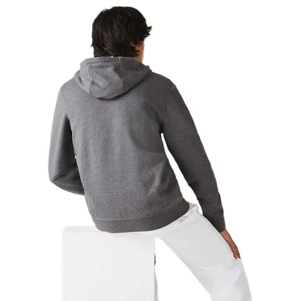 Lacoste Sport Full Zip Hoodie Grey XXL